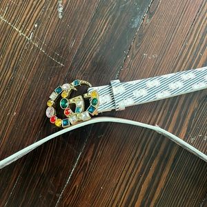 Gucci gem belt